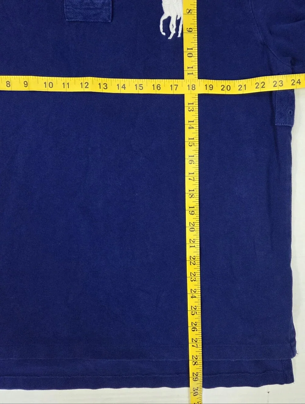 Polo Ralph Lauren Big Pony Polo Shirt Mens Size XL Blue Logo Preppy Streetwear